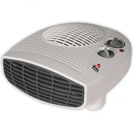 Calefactor FM MALLORCA, 2000W, horizontal, blanco